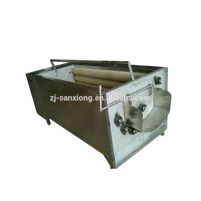 Sanshon Cleaning Machine- Sanshon HXJ-10G Fruit, Vegetable Potato Brush Washing and Peeling Machine